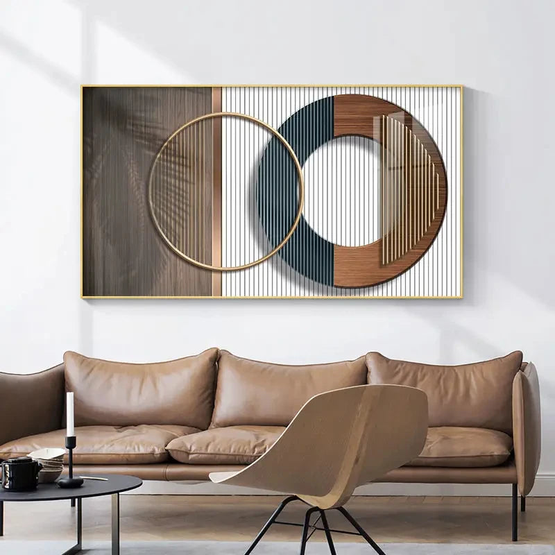 Modern Aesthetics Abstract Celestial Geometry Wall Art Fine Art Canvas Prints Pictures For Living Room Dining Room Art For Contemporary Interiors 2025