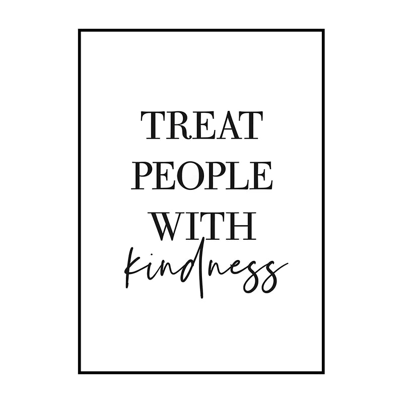 Motivational Quotes Posters Black White Minimalist Wall Art Fine Art Canvas Prints Inspirational Quotations Posters For Living Room Bedroom Home Office Decor