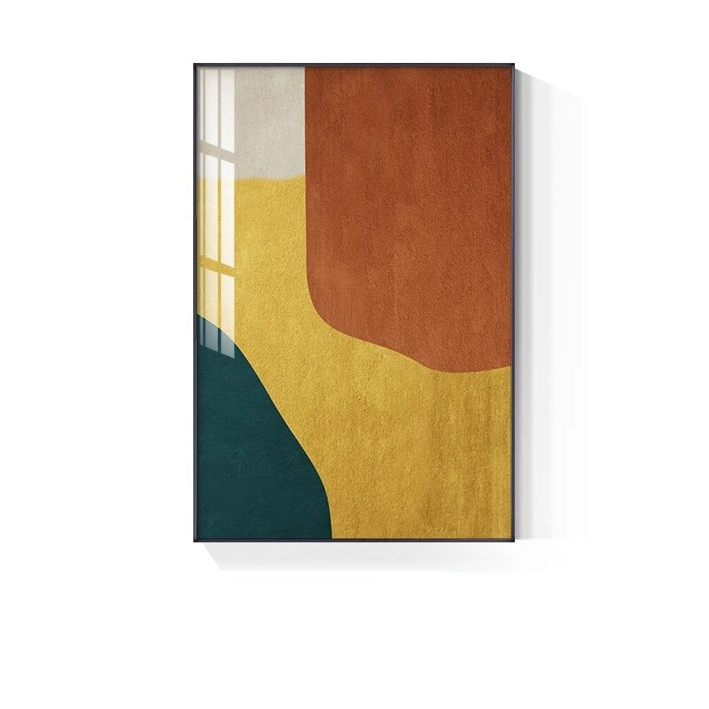 Modern Color Palette Nordic Abstract Wall Art Fine Art Canvas Prints Pictures For Living Room Bedroom Home Office Hotel Room Art Decor