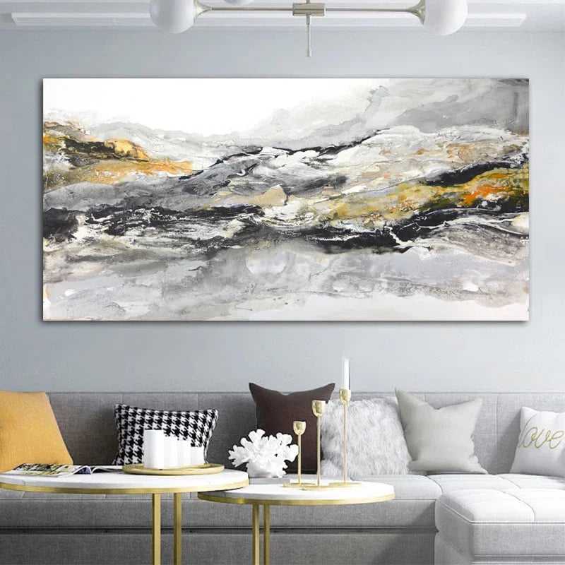 Big Modern Abstract Wall Art Fine Art Canvas Print Picture For Apartment Living Room Dining Room Home Office Hotel Art Decor