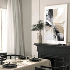 Neutral Palette Grey Black Beige Abstract Wall Art Fine Art Canvas Prints Pictures For Living Room Dining Room Bedroom Home Office Decor 2025