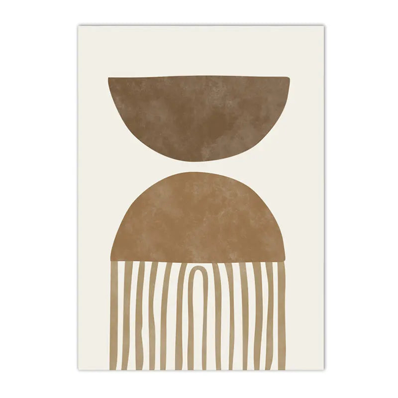 Minimalist Abstract Mindfulness Quotes Wall Art Fine Art Canvas Prints Neutral Toned Artworks For Living Room Gallery Wall Home Decor