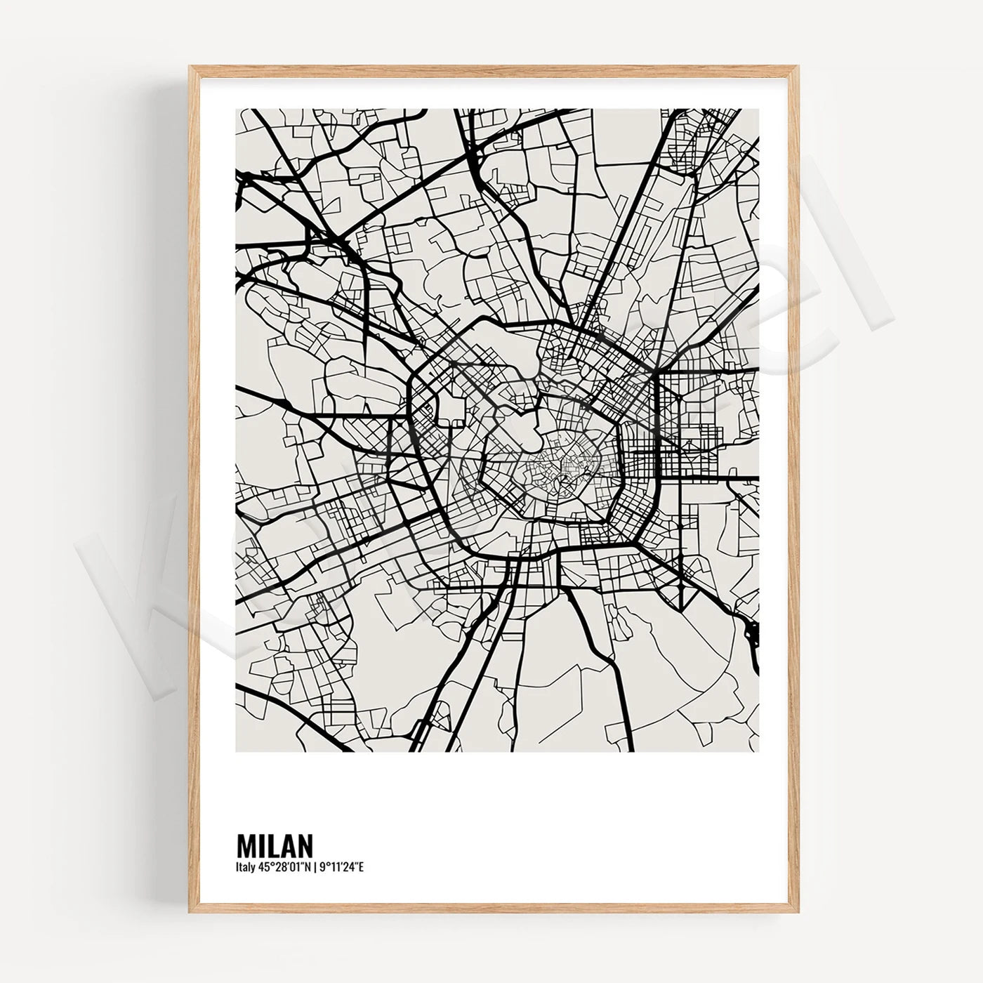 Minimalist City Map Posters - London, Berlin, Paris, Kiev, Barcelona, Milan, Amsterdam, Prague, Athens, Liverpool, Florence, Belfast, Venice. Wall Map Black White Fine Art Canvas Prints Stylish Minimalist Posters For Home/Office
