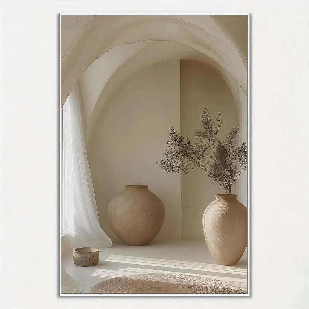 Rustic Vintage Vases Still Life Wall Art Fine Art Canvas Prints Pictures For Living Room Dining Room Kitchen Art For Contemporary Interiors 2025