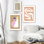 Abstract Minimalist Still Life Figure Fine Art Canvas Prints Posters Pictures For Living Room Bedroom Modern Home Art Decor