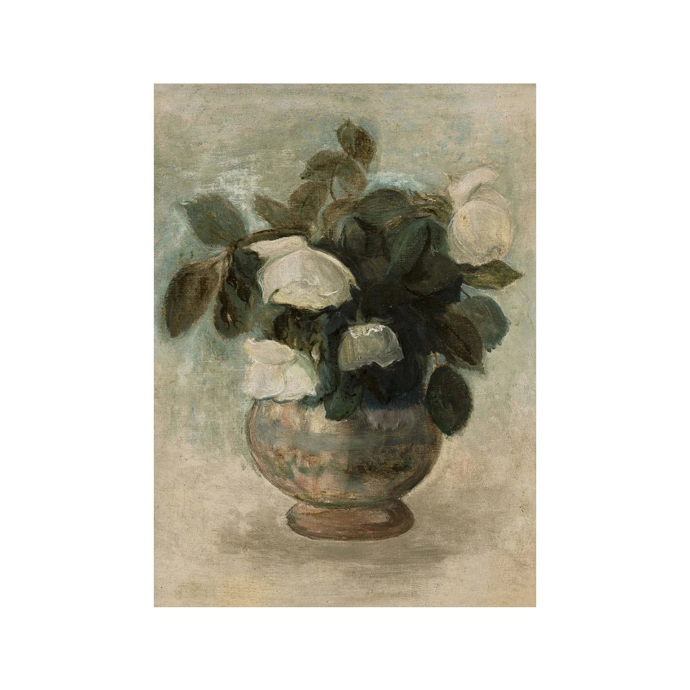 * Featured Sale * Vintage Vogue Gallery Wall Art Landscapes Portrait Floral Abstract Portrait Sketch Fine Art Canvas Prints Pictures For Living Room