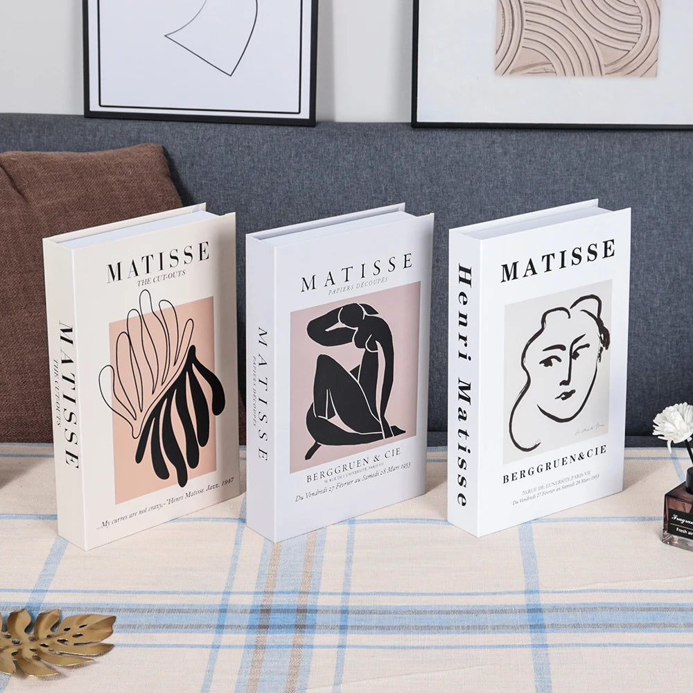 Set of 3Pcs Designer Fashion Faux Books – Decorative Designer Book Props for Coffee Table, Living Room, Hotel Room, Club &amp; Villa Decor