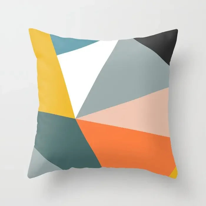 Modern Abstract Geometric Colorful Cushion Covers 45x45cm Pillow Cases Coves For Sofa Throw Cushions 60x60cm 50x50cm Trending Home Decor