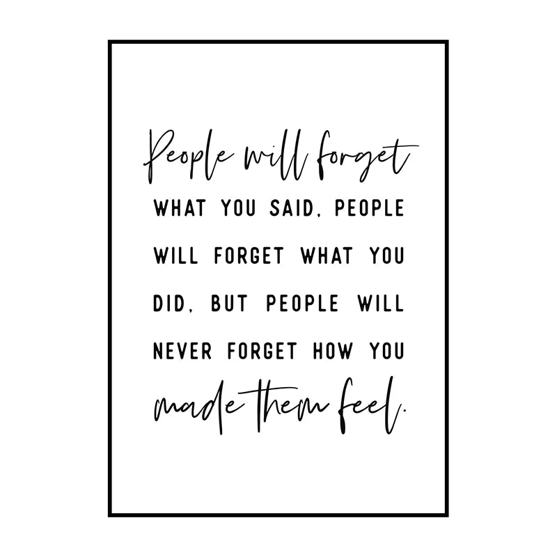 Motivational Quotes Posters Black White Minimalist Wall Art Fine Art Canvas Prints Inspirational Quotations Posters For Living Room Bedroom Home Office Decor