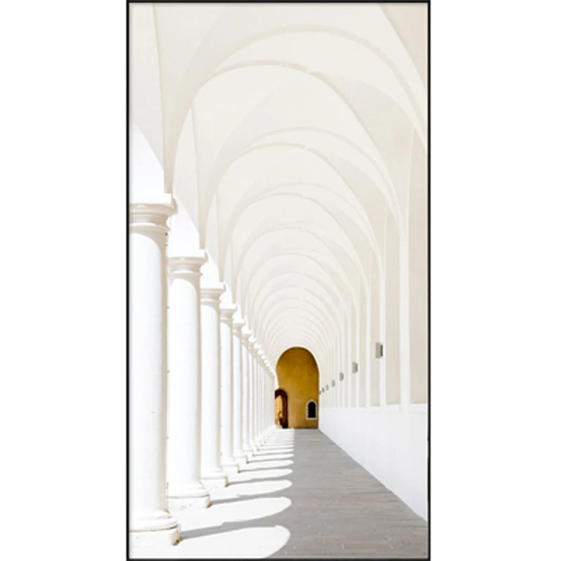 Modern Abstract Minimalist Arches Architecture Wall Art Fine Art Canvas Prints Pictures For Entrance Hall Foyer Living Room Home Office Decor