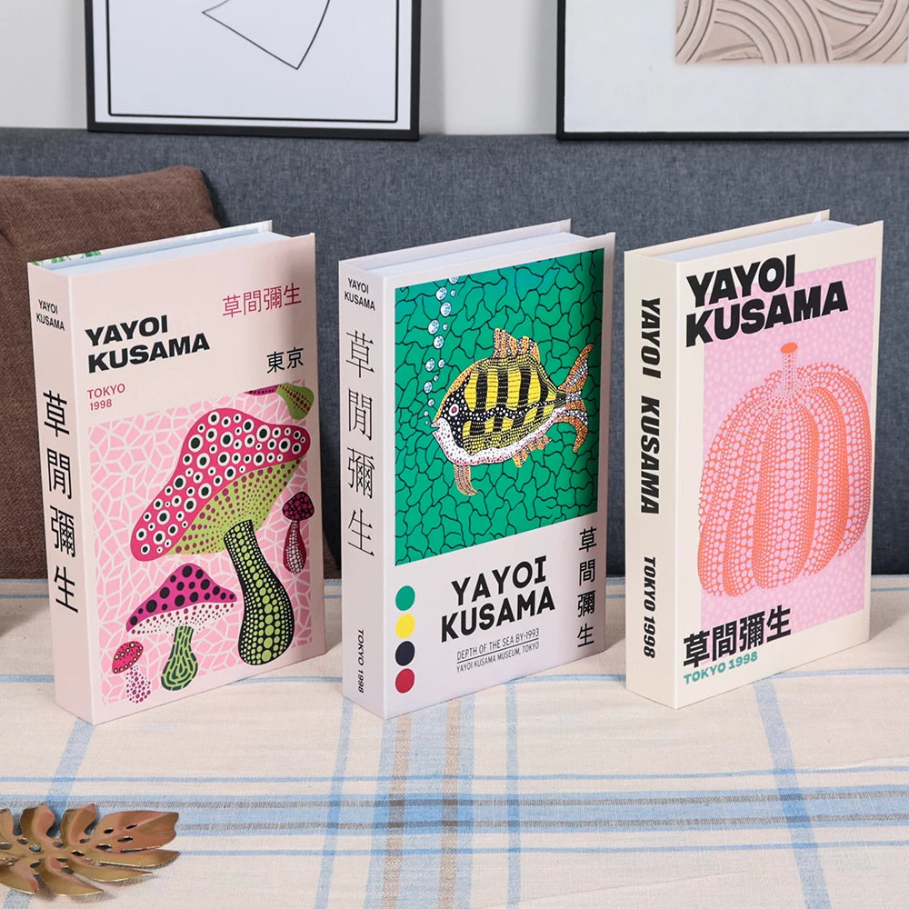 Set of 3Pcs Designer Fashion Faux Books – Decorative Designer Book Props for Coffee Table, Living Room, Hotel Room, Club &amp; Villa Decor