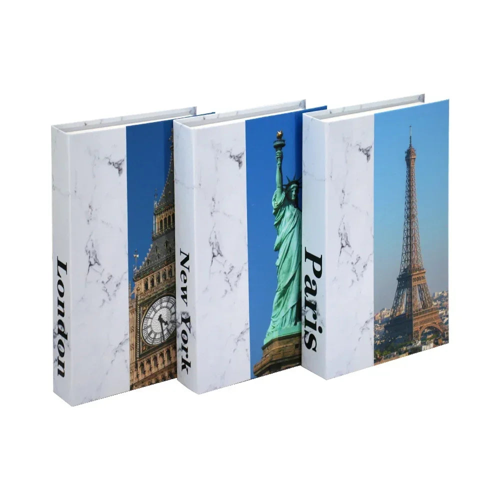 Set of 3Pcs Designer Fashion Faux Books – Decorative Designer Book Props for Coffee Table, Living Room, Hotel Room, Club &amp; Villa Decor