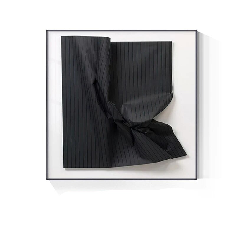 Modern Architectural Abstract 3D Effect Wall Art Fine Art Canvas Print Pictures For Living Room Bedroom Contemporary Home Decor