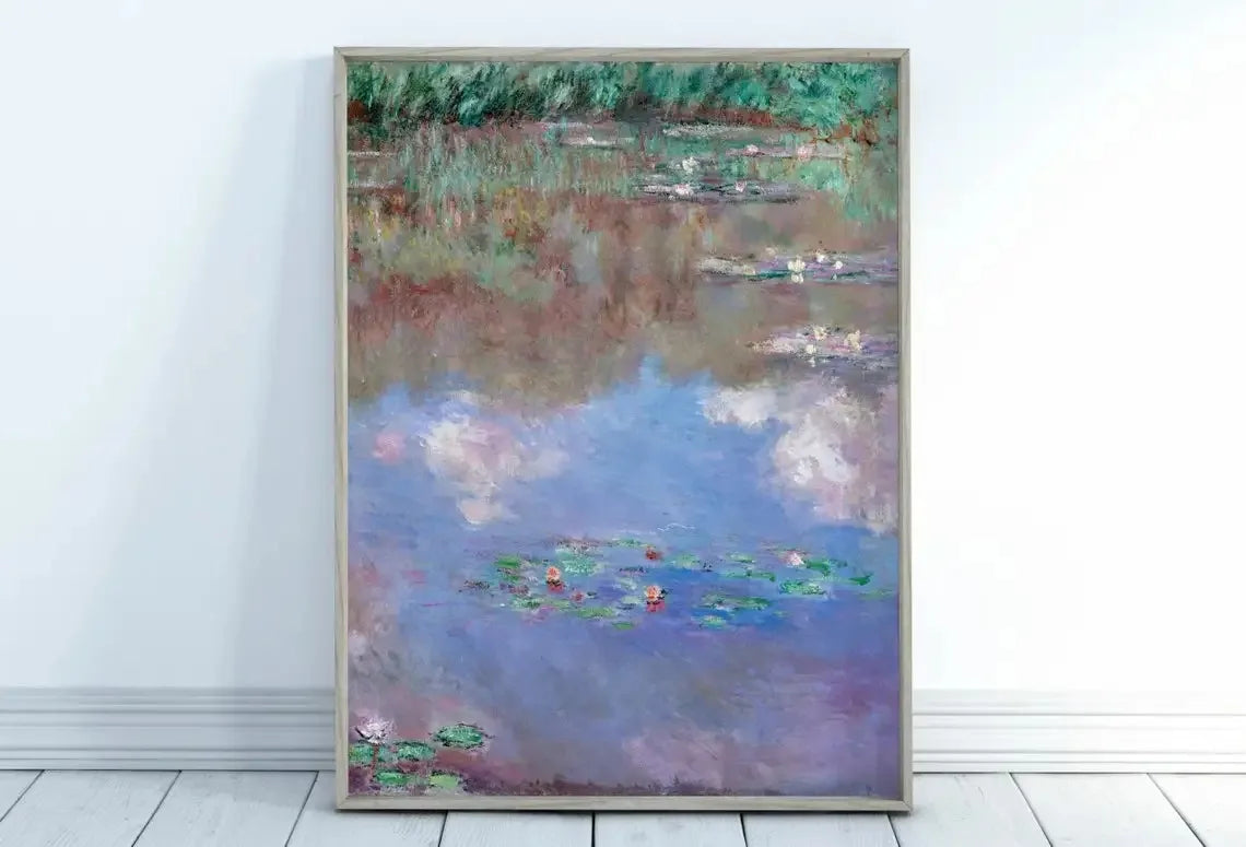 Famous Paintings Impressionist Abstract Landscape Wall Art Fine Art Canvas Prints For Living Room, Bedroom & Home Décor
