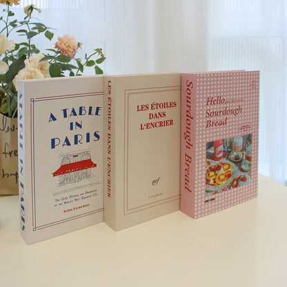 Set of 3Pcs Designer Fashion Faux Books – Decorative Designer Book Props for Coffee Table, Living Room, Hotel Room, Club &amp; Villa Decor