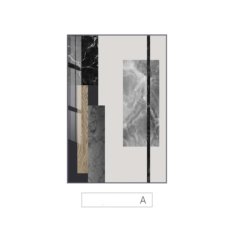 Modern Abstract Aesthetics Wall Art Fine Art Canvas Prints Pictures For Urban Apartment Living Room Dining Room Home Office Art Decor