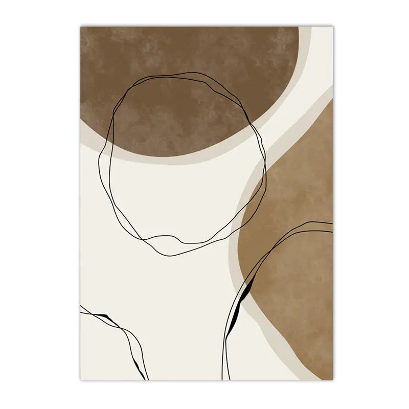 Minimalist Abstract Mindfulness Quotes Wall Art Fine Art Canvas Prints Neutral Toned Artworks For Living Room Gallery Wall Home Decor