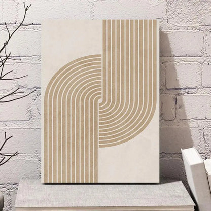* Featured Sale * Minimalist Abstract Vintage Geometric Line Art Wall Art Fine Art Canvas Prints Pictures For Modern Living Room Home Office Decor