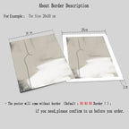 Modern Minimalist Abstract Wall Art Beige Gray Black Fine Art Canvas Prints Pictures For Living Room Bedroom Apartment Scandinavian Home Decor