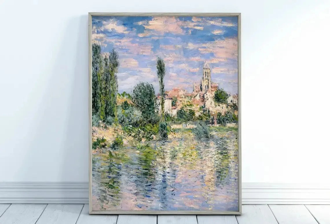 Famous Paintings Impressionist Abstract Landscape Wall Art Fine Art Canvas Prints For Living Room, Bedroom & Home Décor