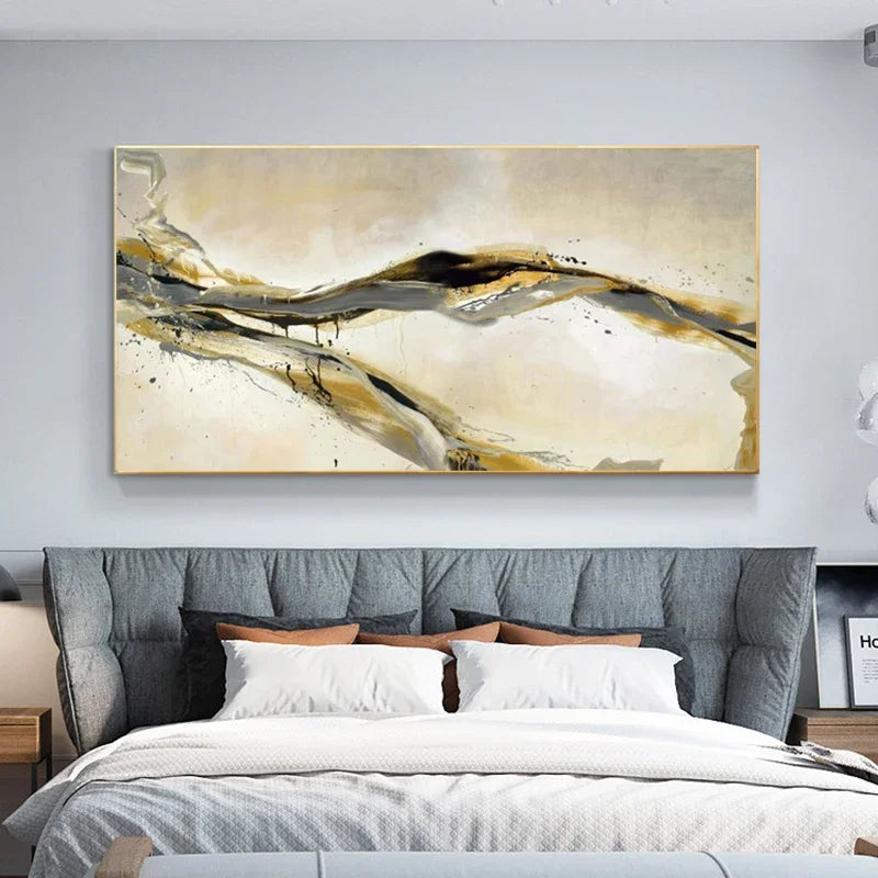 Big Modern Abstract Wall Art Fine Art Canvas Print Picture For Apartment Living Room Dining Room Home Office Hotel Art Decor