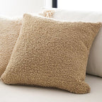 Neutral Colors Cosy Plush Fabric Nordic Cushion Covers For Sofa Throw Cushions For Living Room Bedroom Scandinavian Home Decor