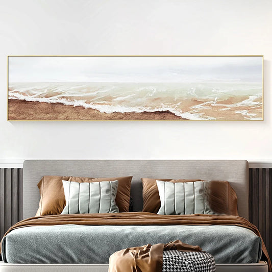 Simple Seascape Landscape Wall Art Fine Art Canvas Prints Wide Format Pictures Of Calm For Bedroom Above The Bed Pictures For Above The Sofa