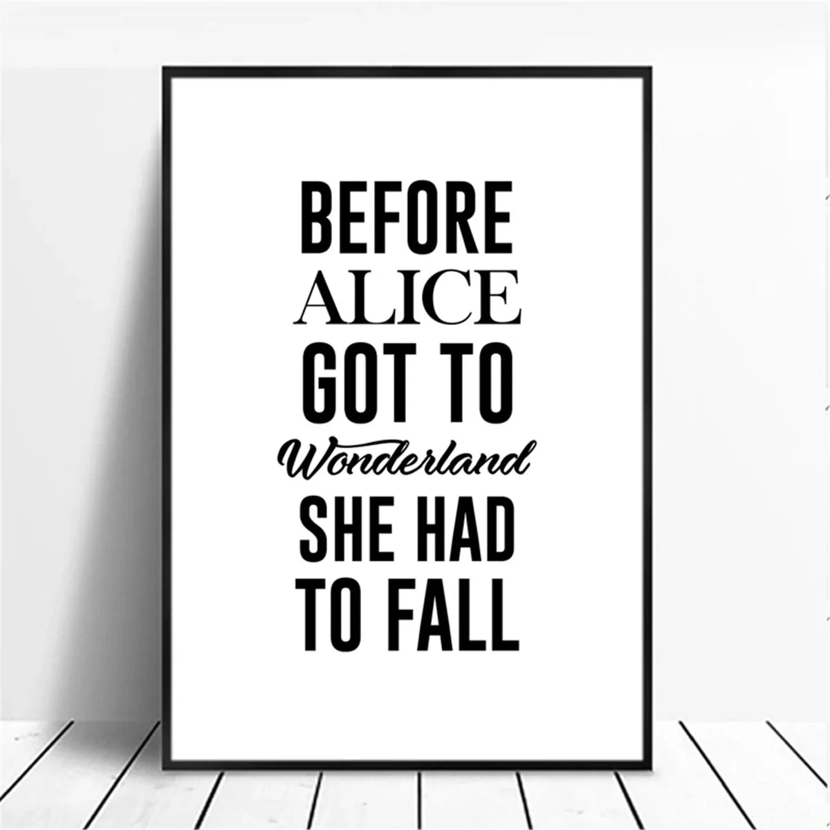 Positive Energy Black & White Quote Poster Wall Art Fine Art Canvas Prints Minimalist Motivational Quotation Pictures For Inspirational Home Decor