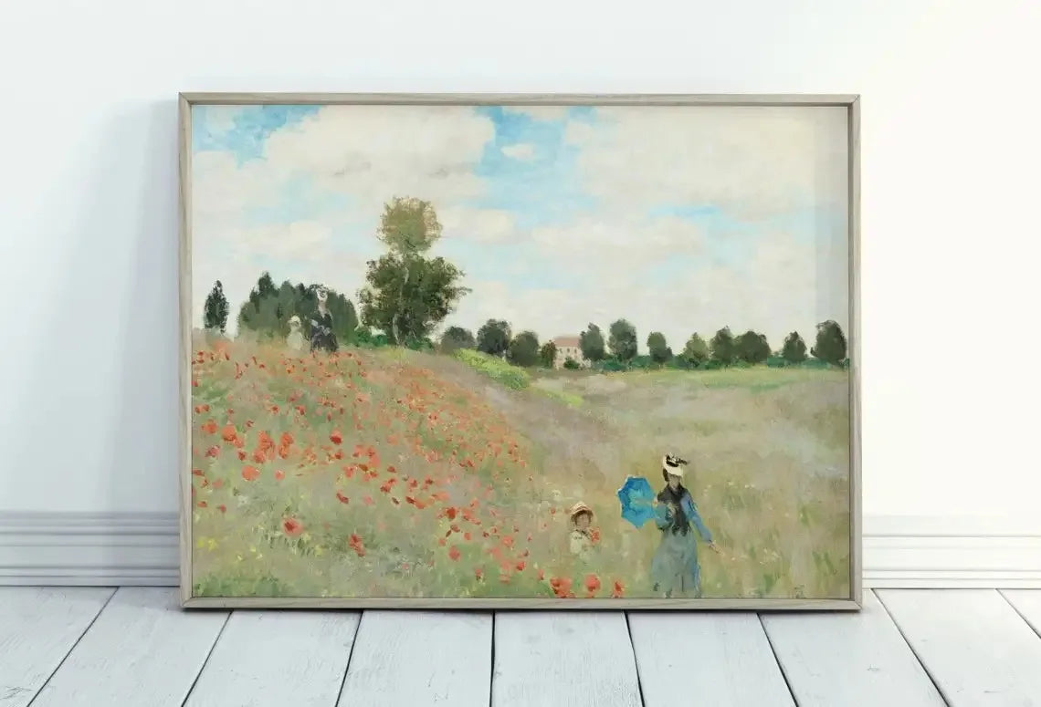 Famous Paintings Impressionist Abstract Landscape Wall Art Fine Art Canvas Prints For Living Room, Bedroom & Home Décor