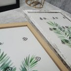 3Pcs Wooden Picture Frame For Canvas Prints Nordic Style Black White Natural Wood Photo Frame For 21x30cm 20x25cm 15x20cm 13x18cm Canvas Prints