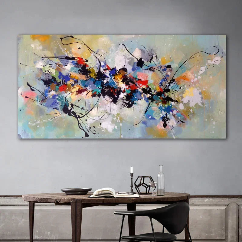 Big Modern Abstract Wall Art Fine Art Canvas Print Picture For Apartment Living Room Dining Room Home Office Hotel Art Decor