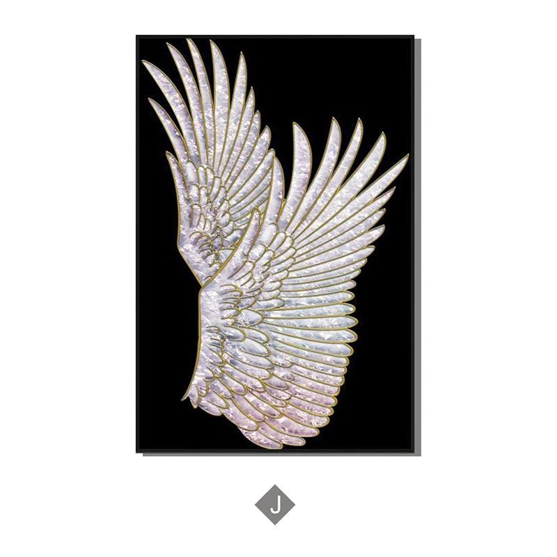 Abstract Black Golden Rings Wall Art Fine Art Canvas Prints Modern Aesthetics Pictures For Living Room Office Boutique Hotel Room Decor