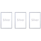 Black Gold Silver Metal Picture Frame For Framing Photos Painting Prints 13x18cm 15x20cm 20x25cm 21x30cm 30x40cm Frame With Perspex