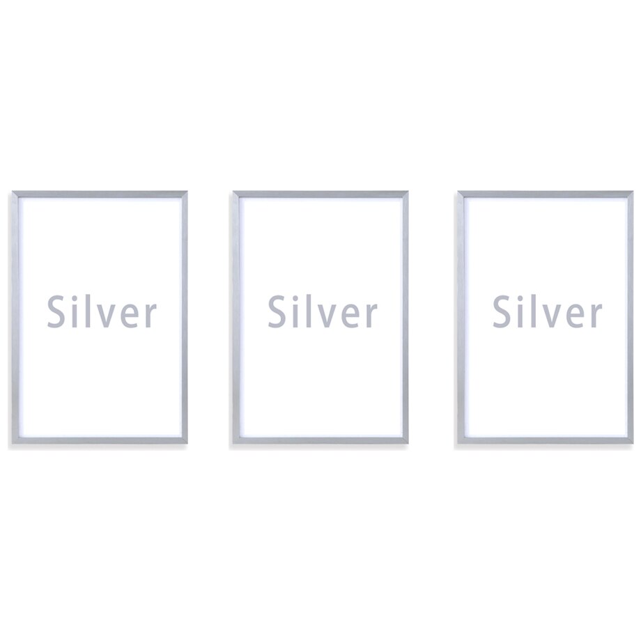 Black Gold Silver Metal Picture Frame For Framing Photos Painting Prints 13x18cm 15x20cm 20x25cm 21x30cm 30x40cm Frame With Perspex