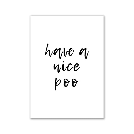 * Featured Sale * Inspirational Quotes Wall Art Fine Art Canvas Prints Black & White Motivational Posters For Bedroom Office Typographic Art Decor