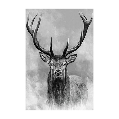 Northern Wilderness Eagle Deer Landscape Wall Art Fine Art Canvas Posters Prints Pictures For Living Room Dining Room Nordic Home Decor