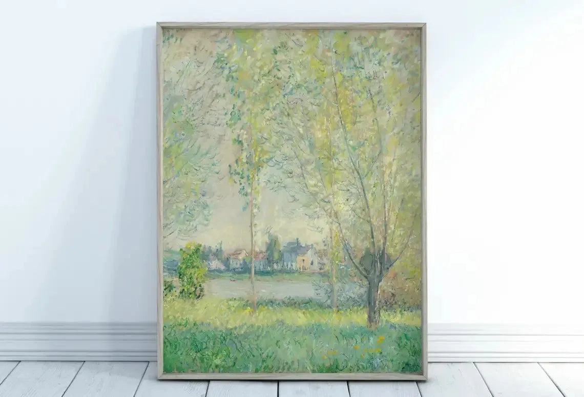 Famous Paintings Impressionist Abstract Landscape Wall Art Fine Art Canvas Prints For Living Room, Bedroom & Home Décor