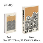 Trendy Chic Faux Books – Decorative Book Storage Boxes with Stylish Covers for Coffee Table Scandinavian Style Contemporary Home Décor