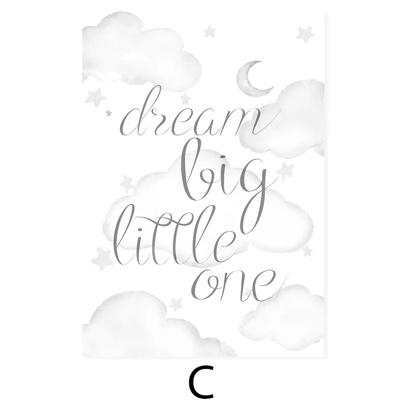 Baby Elephant Monkey And Friends African Animals Nursery Wall Art Fine Art Canvas Prints Cute Pictures For Baby's Room Kids Room Wall Decor