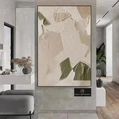 Modern Abstract Neutral Tones Color Block Wall Art Fine Art Canvas Prints Pictures For Living Room Entrance Hall Home Office Art Decor