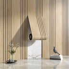 Modern 3D Wood‑Effect Self‑Adhesive Wall Panels – Modern Wall Decoration for Quick & Easy Creative DIY Home Makeovers