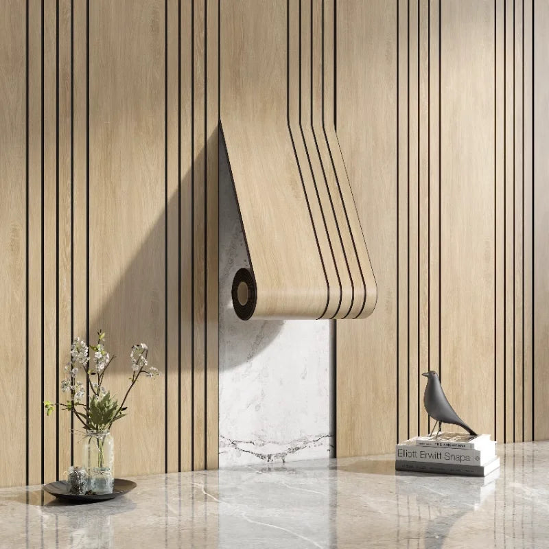 Modern 3D Wood‑Effect Self‑Adhesive Wall Panels – Modern Wall Decoration for Quick & Easy Creative DIY Home Makeovers
