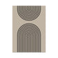 Minimalist Black Beige White Abstract Line Art Fine Art Canvas Prints Pictures For Living Room Dining Room Home Office Interior Decor