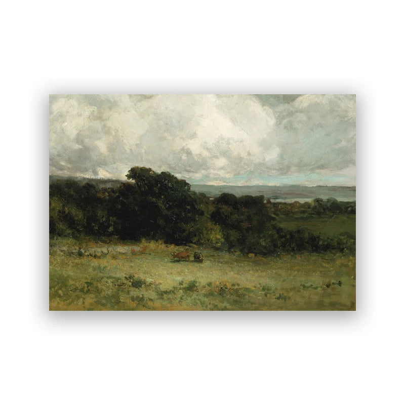 Classic Vintage Landscape Wall Art Fine Art Canvas Prints Gallery Wall Pictures For Contemporary Living Room Dining Room Art Decor 2025