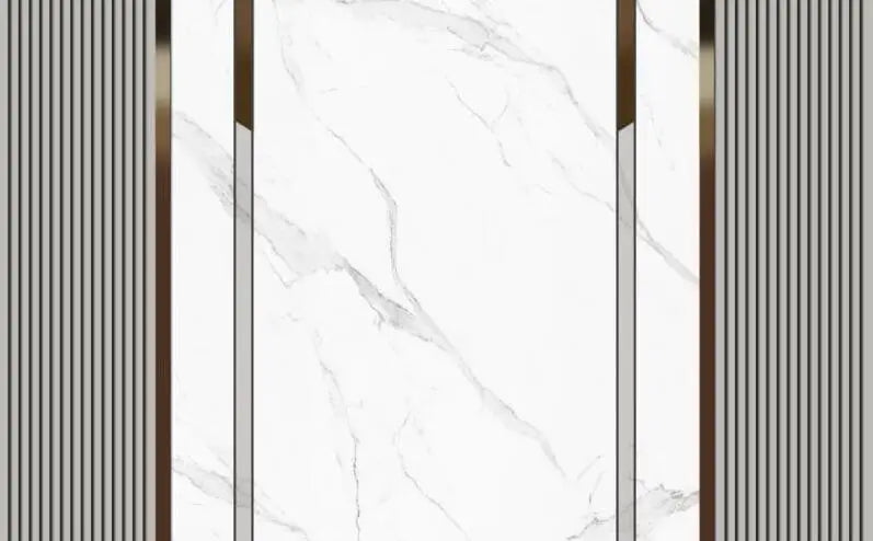 Custom Marble Print Wall Covering Big Sizes Living Room Wall Mural Light Luxury Wall Decor For Behind TV Wall Decor For Modern Home & Office