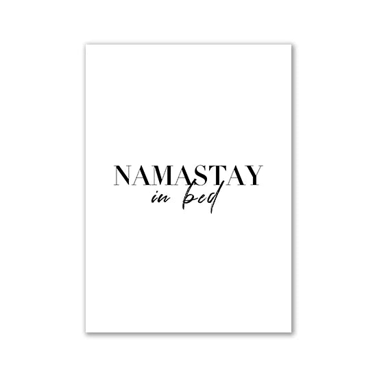 * Featured Sale * Inspirational Quotes Wall Art Fine Art Canvas Prints Black & White Motivational Posters For Bedroom Office Typographic Art Decor