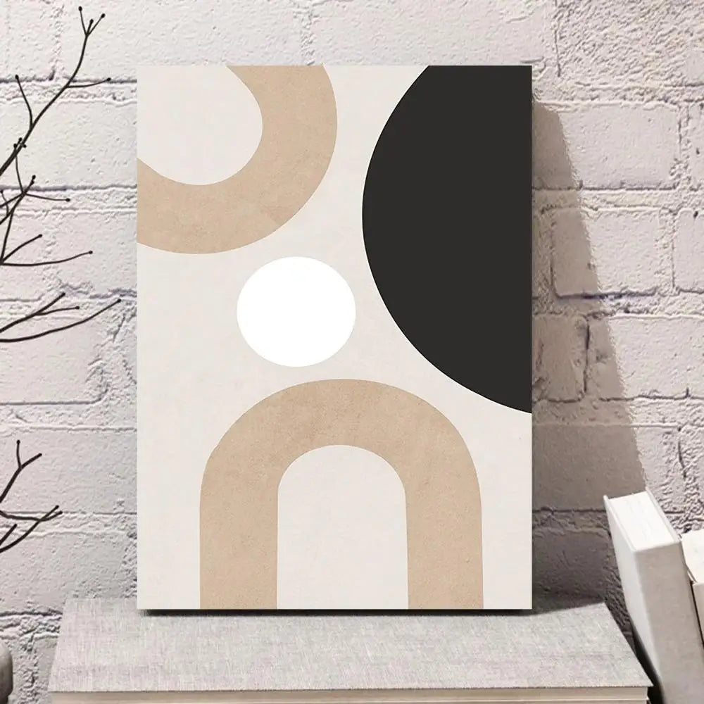 * Featured Sale * Minimalist Abstract Vintage Geometric Line Art Wall Art Fine Art Canvas Prints Pictures For Modern Living Room Home Office Decor