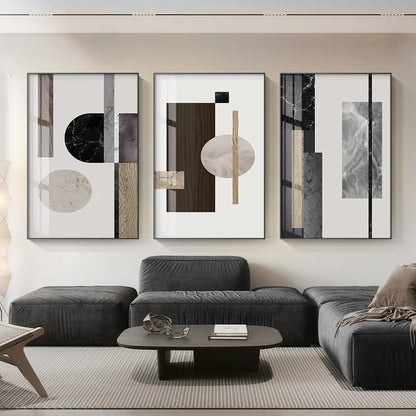 Modern Abstract Aesthetics Wall Art Fine Art Canvas Prints Pictures For Urban Apartment Living Room Dining Room Home Office Art Decor