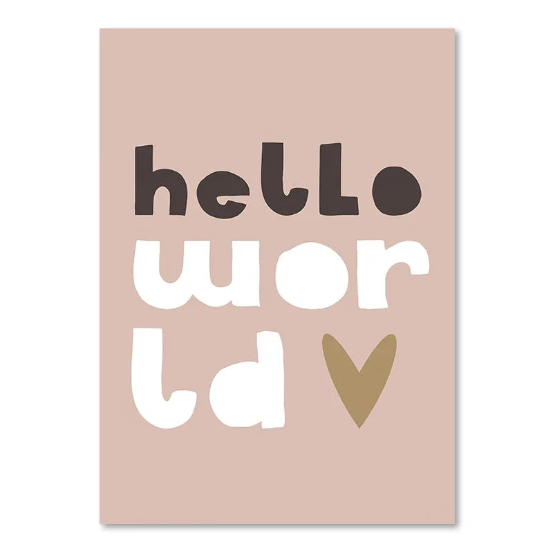 Cute Baby Animals Nursery Wall Art Illustrations Fine Art Canvas Prints Geese Mouse Lion Polar Bear Poster Pictures For Baby's Room Wall Decor