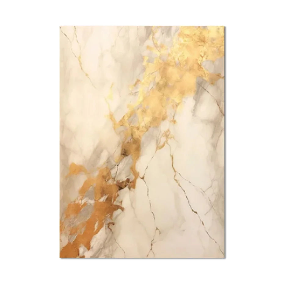 Modern Black Beige Golden Liquid Marble Print Abstract Wall Art Fine Art Canvas Prints Pictures For Living Room Bedroom Art Decor